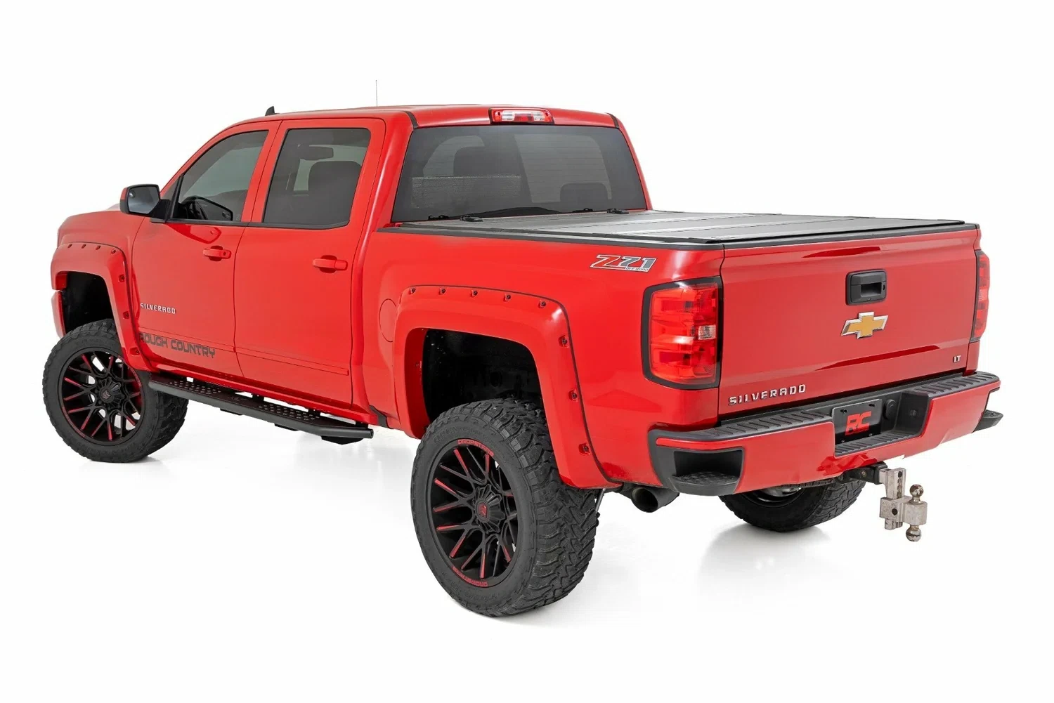 Fits GM 1500(07-18) OV2 Running Boards Side Step Bars Crew Cab 14010